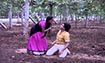 screen shot of song - Chham Se Tu Aaye, Jhanjhar Bajaye Nakhare Dikhaye